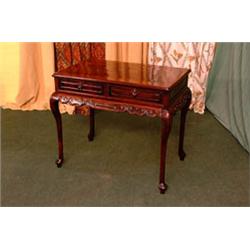 A Superb Padoukwood Chinoise Style Late Ge...