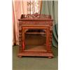 Image 1 : A Heavily Carved Victorian Gothic Revival...