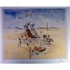 Image 1 : Salvadore Dali "Cosmic Horseman" Ltd Edition Lithograph, 33"x23"