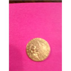 1903 $2.5 Gold Indian Head Coin