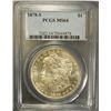 Image 1 : 1878-S MORGAN SILVER DOLLAR, PCGS MS64 SUPER!