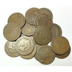 16- 1883 INDIAN CENTS G/VG OR BETTER