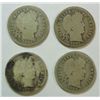 Image 1 : 4 1894O Barber dimes  good