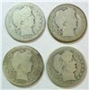 Image 1 : 4  1914S Barber quarters  AG3