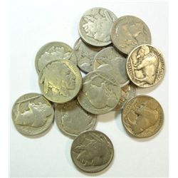 ROLL(40) 1918 Buffalo nickels  date there but blurred