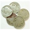 Image 1 : 5 1918D Buffalo nickels  full date
