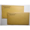 Image 1 : 1963 & 1964 U.S. PROOF SET ORIGINAL SEALED ENVELOPES