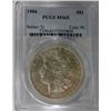 Image 1 : 1904 MORGAN DOLLAR PCGS MS65 GEM BLAST WHITE, SUPER