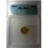 Image 1 : 1851 $1.00 GOLD LIBERTY ICG MS62, NICE