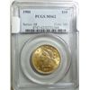 Image 1 : 1901 $10 LIBERTY GOLD PCGS MS-62