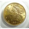 Image 2 : 1901 $10 LIBERTY GOLD PCGS MS-62