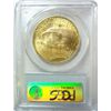 Image 3 : 1922 $20 ST. GAUDENS GOLD PCGS MS-63