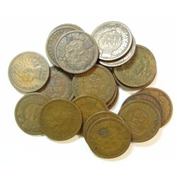 30 1882 Indian pennys Good or better a couple have full Liberty