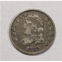 1832 Bust half dime  ALL ORIGINAL  VF