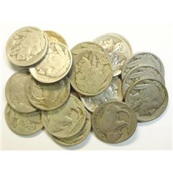 28  1924D  Buffalo nickels  all full dates