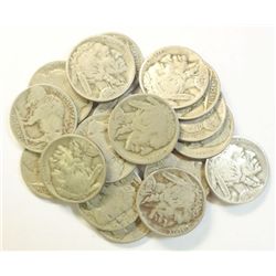 29  1926D  Buffalo nickels  good or better.  solid dates