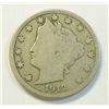 1912S  V nickel  5 1/2 letters Liberty