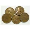 5 1931S Lincoln pennys VF/XF