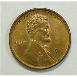 1911S Lincoln penny    AU58  looks like an MS64