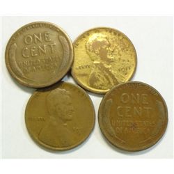 4   1911S Lincoln penny    good or better