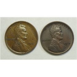2  1915 Lincoln penny    XF/AU