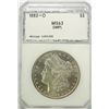 Image 1 : 1882O Morgan $  PCI63 DMPL