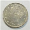 Image 1 : 1901 V Nickel Ch Bu 64 or finer, really attractive type coin