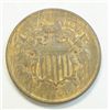 Image 1 : 1864 Two Cent Piece, Large Motto, ChBU 65-RB, Well struck, pop CW date