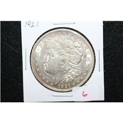 1921 Silver Morgan $1
