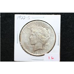 1922-S Peace $1