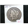 Image 1 : 1891-CC Silver Morgan $1