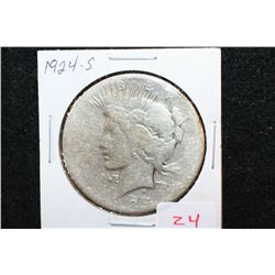 1924-S Peace $1
