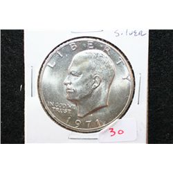 1971-S Eisenhower $1; Silver