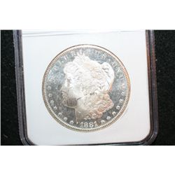 1881-S Silver Morgan $1, NGC Graded MS63 DPL
