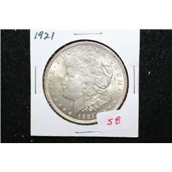1921 Silver Morgan $1