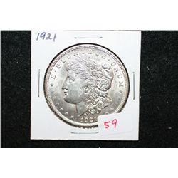 1921 Silver Morgan $1