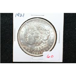 1921 Silver Morgan $1