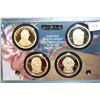 Image 1 : US Mint Presidential $1 Coin Proof Set; Harrison, Tyler, Polk & Taylor