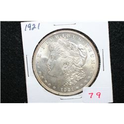 1921 Silver Morgan $1