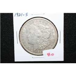 1921-S Silver Morgan $1