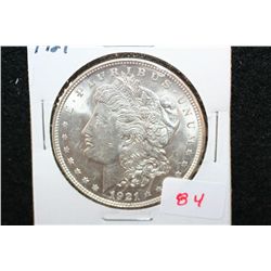 1921 Silver Morgan $1