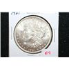 Image 1 : 1921 Silver Morgan $1