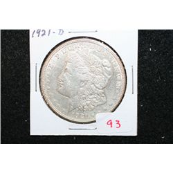 1921-D Silver Morgan $1