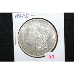 1921-D Silver Morgan $1