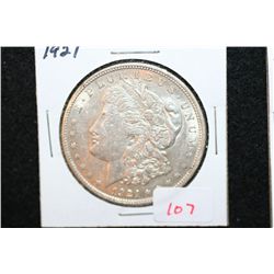 1921 Silver Morgan $1