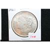 Image 1 : 1921 Silver Morgan $1