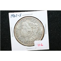 1921-S Silver Morgan $1