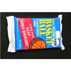 1991 Fleer Basketball Player Photo Cards; Lot of 53, Unopened