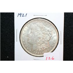 1921 Silver Morgan $1