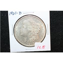 1921-D Silver Morgan $1